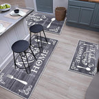 Vaukki Boho Kitchen Rug Sets 3 Pieces, Washable Kitchen Mats - Image 8