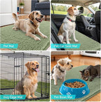 OLANLY Dog Door Mat for Muddy Paws 47x20, Absorbs Moisture and Dirt, Absorbent - Image 7