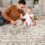 Vintage Living Room Area Rug 9X13 - Image 3