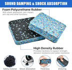 6 Pcs Anti-Vibration Rubber Mat, High Density Mats - Image 4