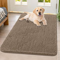 Smiry Dog Door Mat for Muddy Paws 40x32, Absorbent Dirt Trapper, Non-Slip by Smiry