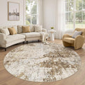 6ft Round Area Rug Living Room Rugs by DMOYEST
