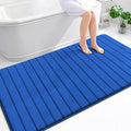 OLANLY Memory Foam Bath Mat 70x46, Super Soft Absorbent Bathroom Rugs, Quick Dry by OLANLY