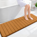 OLANLY Memory Foam Long Bathroom Rugs Runner 59x20, Super Soft Absorbent Bath by OLANLY