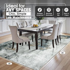 5x8 Area Rugs for Living Room Rug Washable: Abstract Rug for Dining Room - Image 2