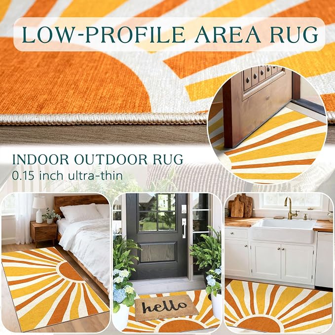 Boho Outdoor Rug - Image 5
