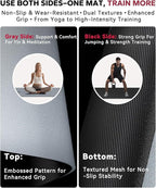 HAPBEAR Large Yoga Mat - Image 4