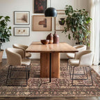 Rugxara Oriental 5x7 Area Rugs for Living Room Bedroom, Vintage Washable - Image 3