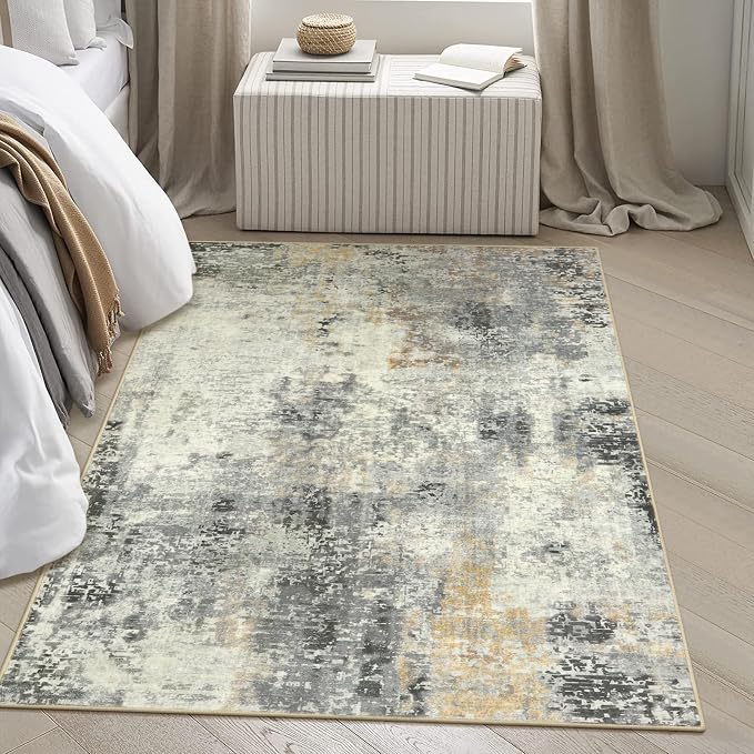 Lahome Modern Abstract Area Rug - Image 2