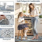 Collive Kitchen Rugs Anti Fatigue, Cushioned Kitchen Floor Mats Waterproof - Image 6