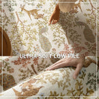 Machine Washable Rugs for Living Room: 9x12 Bedroom Rug Vintage Area Rug Stain - Image 3