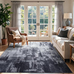 5x7 Ft Area Rugs for Living Room, Soft Non-Slip Washable Rugs Modern Abstract - Image 2