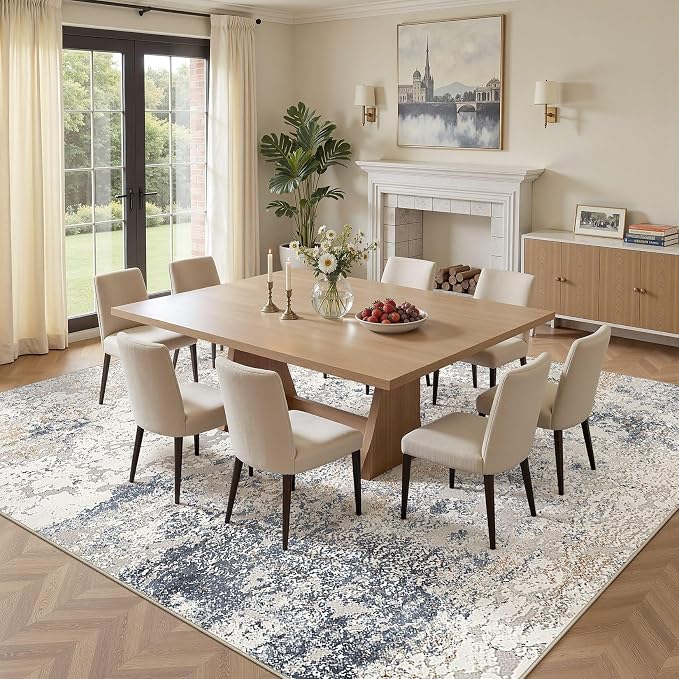 DMOYEST Square Area Rug Living Room Rugs - Image 3