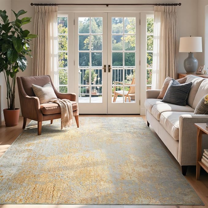 8x10 Ft Large Area Rugs for Living Room, Soft Non-Slip Washable Rugs Modern - Image 3