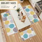 Ileading Boho Kitchen Rugs Sets 3 Piece - Image 2