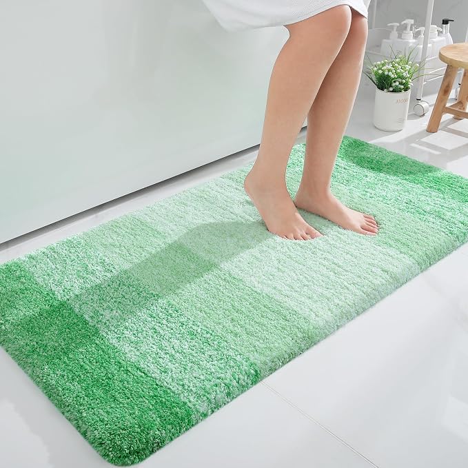 OLANLY Bathroom Runner Rugs Mat 44x24, Extra Soft Absorbent Microfiber Bath Rugs by OLANLY