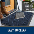 OLANLY Front Door Mat Indoor Outdoor Entrance, Waterproof All-Season, - Image 6