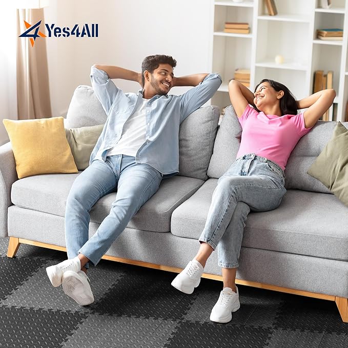 Yes4All 24SQFT-120SQFT Puzzle Exercise Mat - Image 2