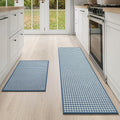 YDKGL Kitchen Mat Kitchen Rugs Sets of 2 PCS Non Slip Washable, Super Absorbent by YDKGL