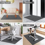 Placoot Desk Chair Mat for Hardwood Floor & Tile 55"x35" Office Chair Mat for - Image 6
