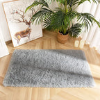 Chicrug Soft Runner Rug for Bedroom Living Room Plush Fluffy Rug 2x3 Feet - Image 4