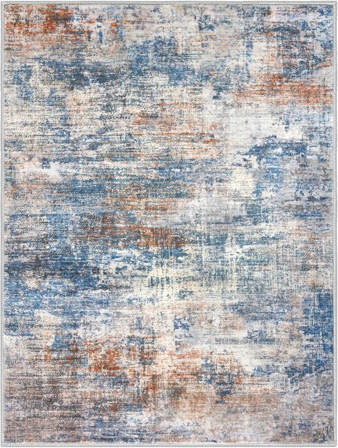 IOHOUZE Abstract Area Rug 3x4 Ft Washable Rugs - Image 9