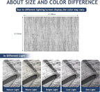 4x6 Rug - Stain Resistant Abstract Washable Rugs, Anti Slip Area Rugs - Image 2