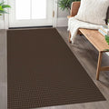 IOHOUZE Washable Area Rug 3x5 Non Slip Rubber Backed Woven Rugs by iOhouze