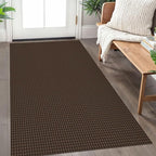 IOHOUZE Washable Area Rug 3x5 Non Slip Rubber Backed Woven Rugs by iOhouze