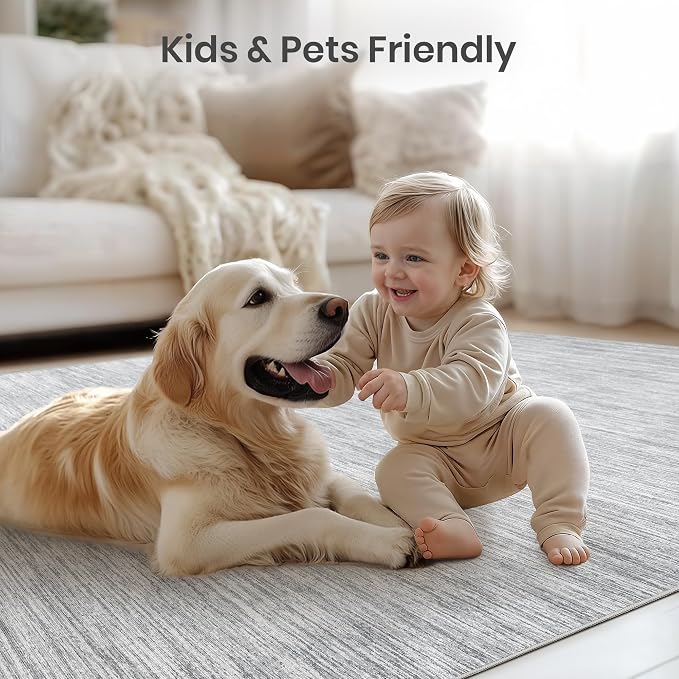Valenrug Washable Rugs 6x9 - Image 9