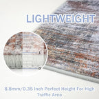 IOHOUZE Abstract Area Rug 3x4 Ft Washable Rugs - Image 5
