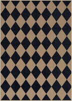 Lahome Colette Checkered Easy Jute Outdoor Rug, 5x7 Area Rugs - Image 9