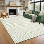 ROYHOME Washable Rug 9x12 Area Rugs by ROYHOME
