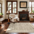 Washable Entryway Small Area Rugs: Door Mat Indoor Entrance 4x6 Boho Rug Stain by palohom