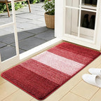 Kitinjoy Indoor Outdoor Door Mat, 40x24 Non-Slip Absorbent Dirt Trapper by Kitinjoy