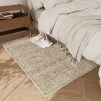 Washable Entryway Small Area Rugs: Door Mat Indoor Entrance 2x3 Boho Rug Stain - Image 3
