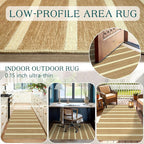 Striped 3x5 Entry Rug - Image 6