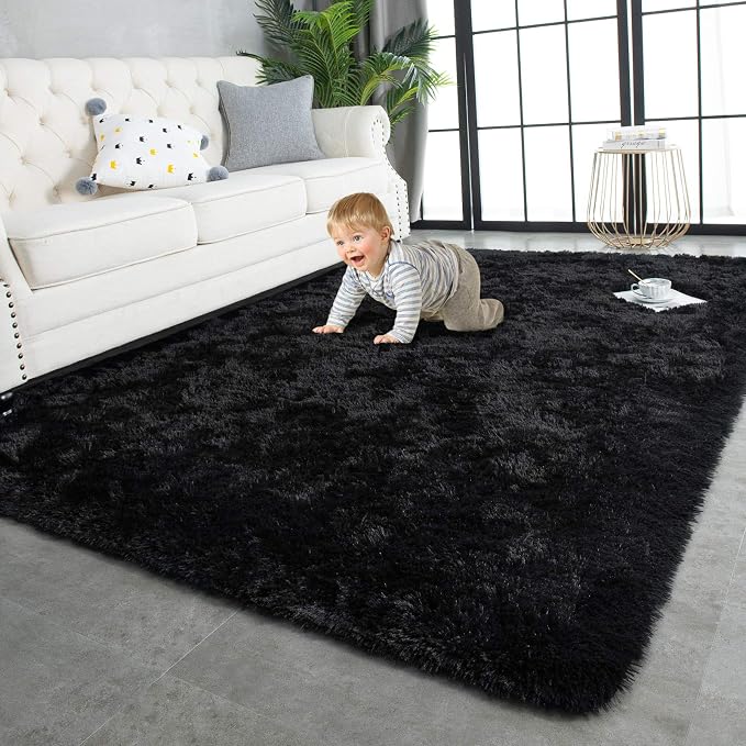 TWINNIS Super Soft Shaggy Rugs Fluffy Carpets, 10x14 Feet, Indoor Modern Plush by TWINNIS