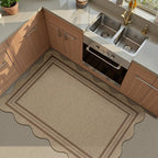 Easy Jute Front Door Mat, 2.6x4 Washable Entryway Rug Non Slip Small Kitchen Rug - Image 7