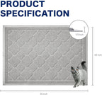 WePet Cat Litter Box Mat, Kitty Premium PVC Pad, Durable Trapping Rug, - Image 2