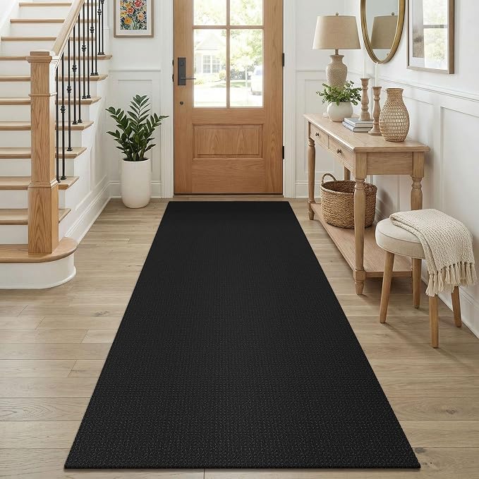 KOZYFLY Runners for Hallways 3x8 ft Washable Kitchen Runner Non Slip Rubber by KOZYFLY