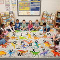 3x5 ABC Classroom Rug for Kids Playroom, Alphabet Rug by Unknown