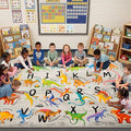 4x6 ABC Classroom Rug for Kids Playroom, Alphabet Rug by Unknown
