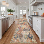Lahome Moroccan Washable Runner Rug 2x10, Kitchen Runners - Image 6