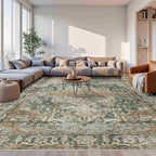 Rugxara 10x14 Area Rugs for Living Room Bedroom, Large Washable Rug, Non Slip & by Rugxara