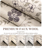 YIHOUSE Washable Floral 6x9 Area Rugs - Image 4