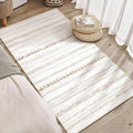 Nakagishi Area Rug Living Room Rugs: 3x5 Soft Machine Washable Boho Neutral by NakagishiAreaRug