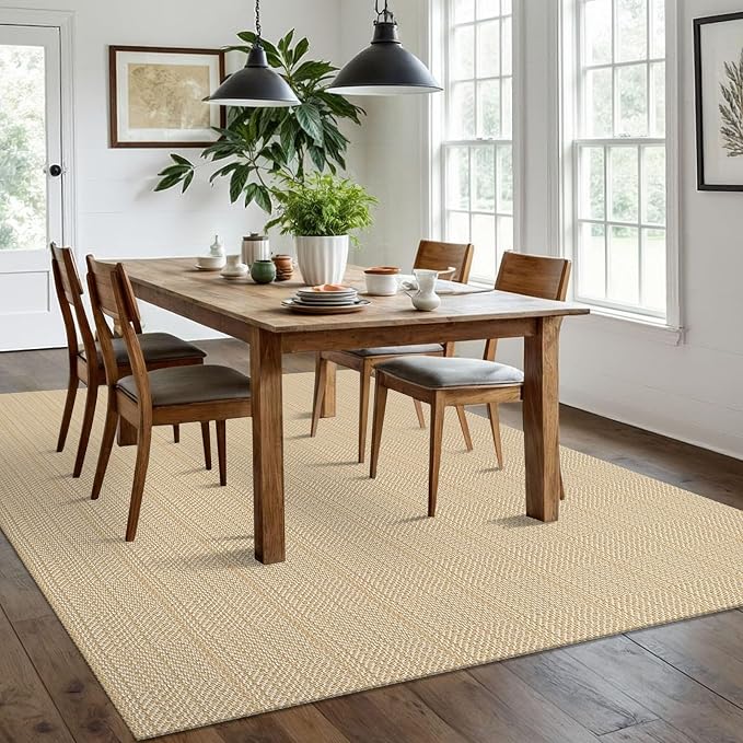 IOHOUZE Washable Area Rug 6x9 Non Slip Rubber Backed Rugs - Image 7