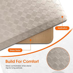 TranquilRelax 4/5 Inch Thick 2-Piece Anti-Fatigue Kitchen Mats, Cushioned - Image 6