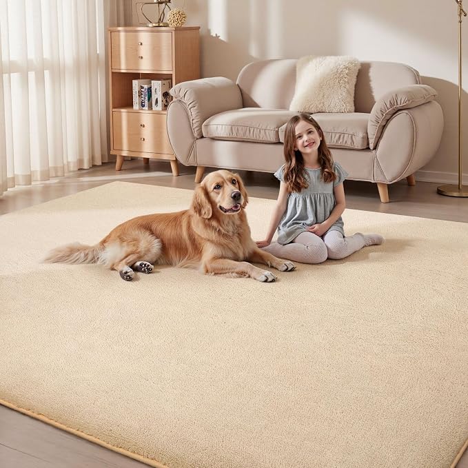 Sour Lemon 4x6 Area Rugs for Living Room, Soft Area Rug Fluffy Rugs for - Image 6